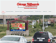 Tablet Screenshot of chicagobillboards.com